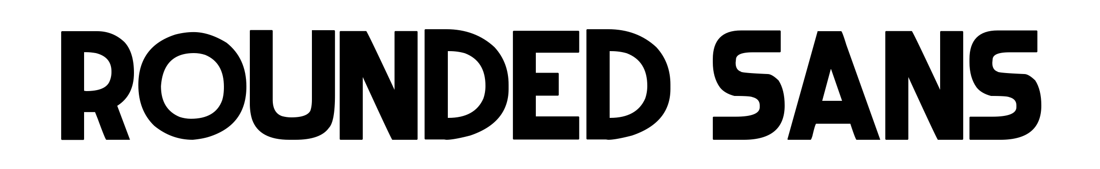 Rounded Sans